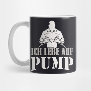 Workout Body Building Humor Leben auf Pump Mug